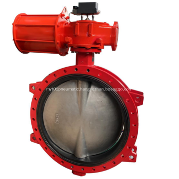 Flanged End Butterfly Valve